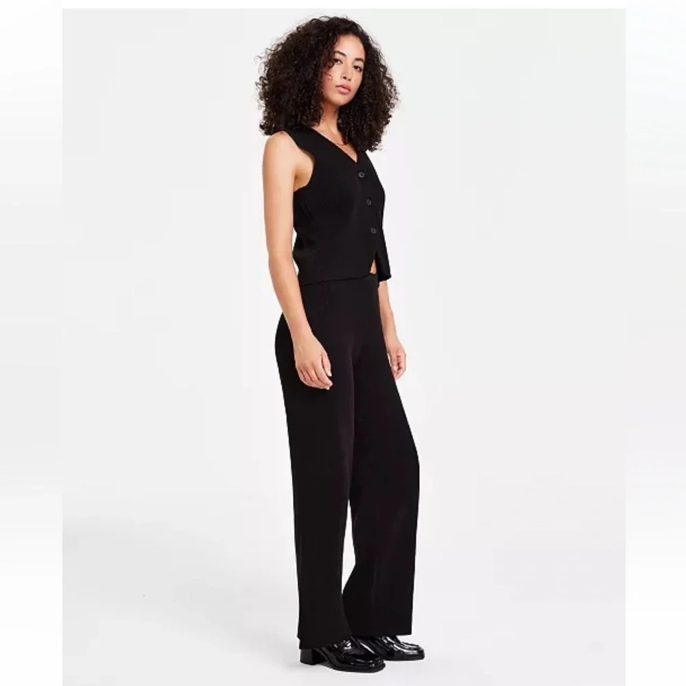 LUCY PARIS Macys vest set XL M
Women's Grayson Ribbed Bootcut Pants - Picture 2 of 8